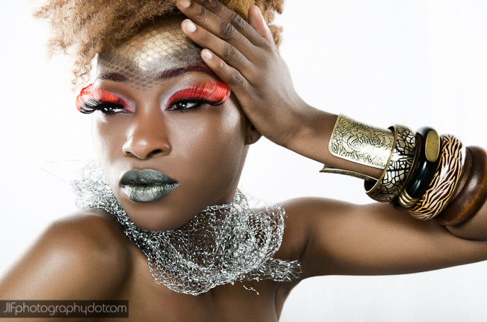 Female model photo shoot of Makeup By Ms A