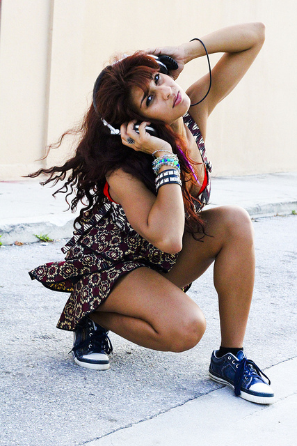 Female model photo shoot of Gisselle  in Coconut Grove, Miami FL