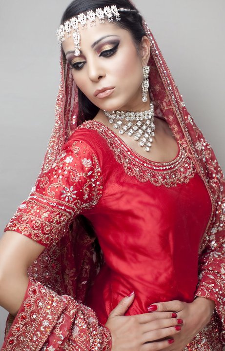 Female model photo shoot of jo makeup artist female in zaiba khan studio