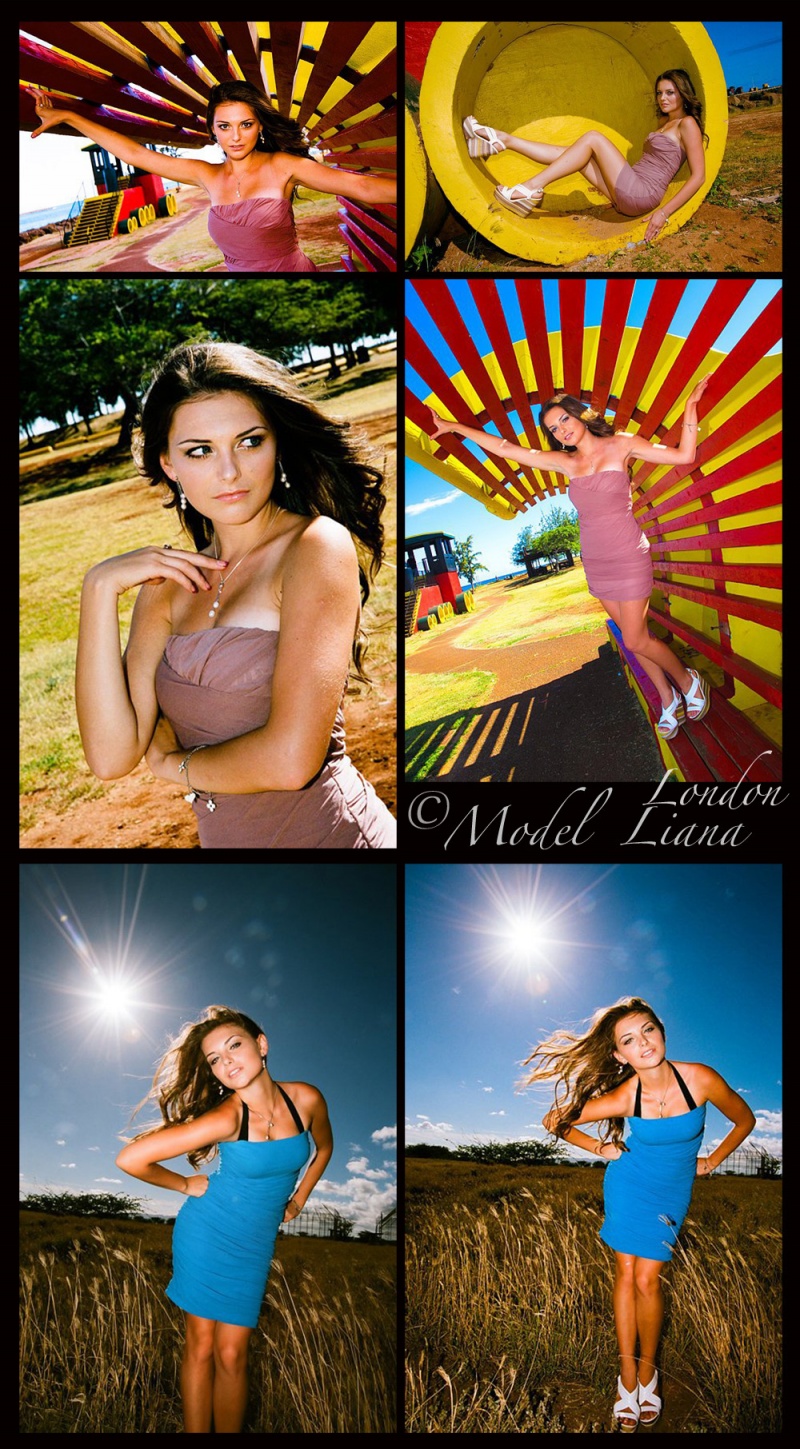 Female model photo shoot of London Liana by Dream Weddings Hawaii in Hawaii
