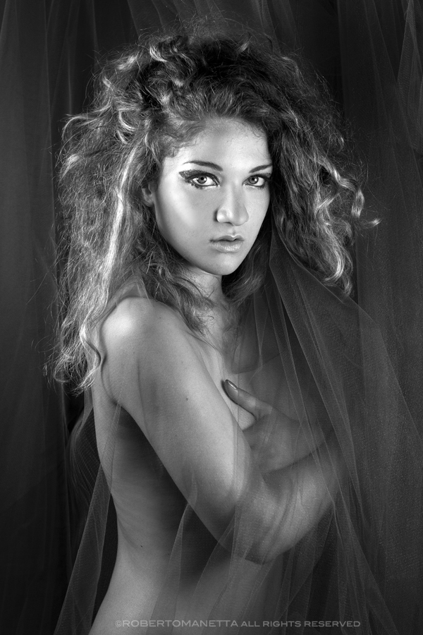 Female model photo shoot of Giulia C by Roberto Manetta