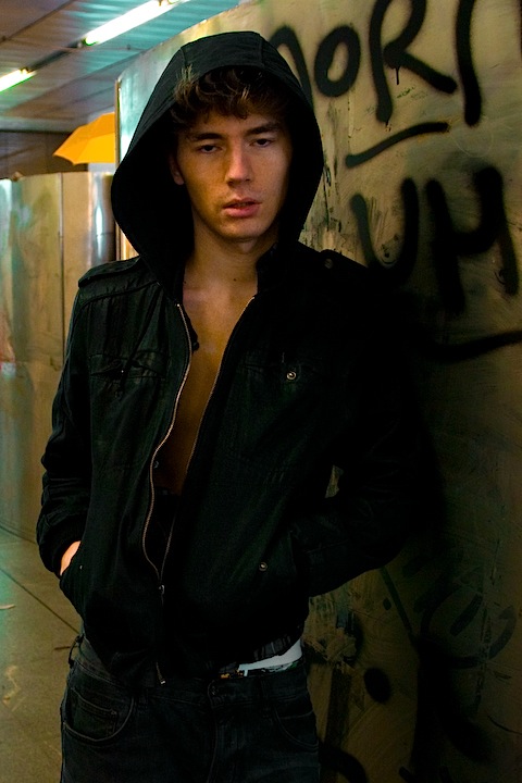 Male model photo shoot of Nickolas Wilde in Prague, Czech Republic