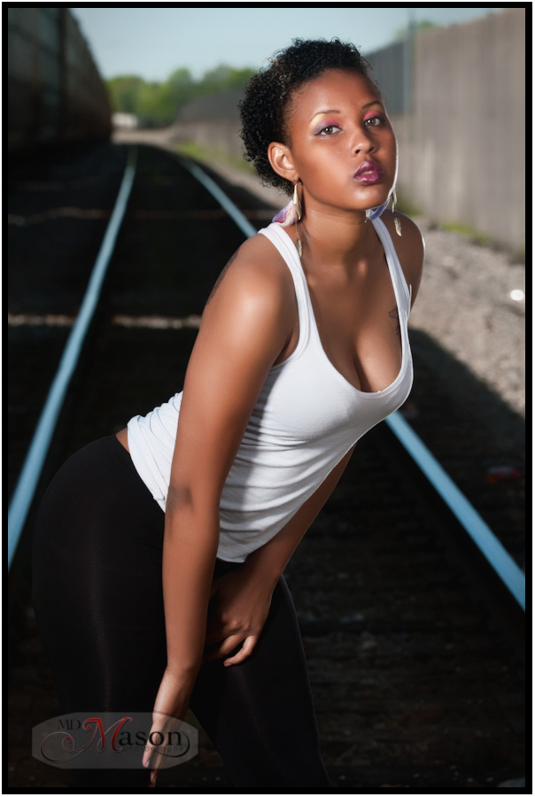 Female model photo shoot of Pandora Alexis by Mark Mason Photography