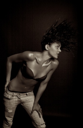 Female model photo shoot of Nehanda