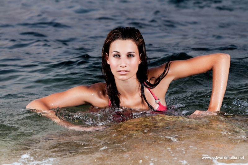 Female model photo shoot of Sarah Louise Spiteri in Riviera, Malta