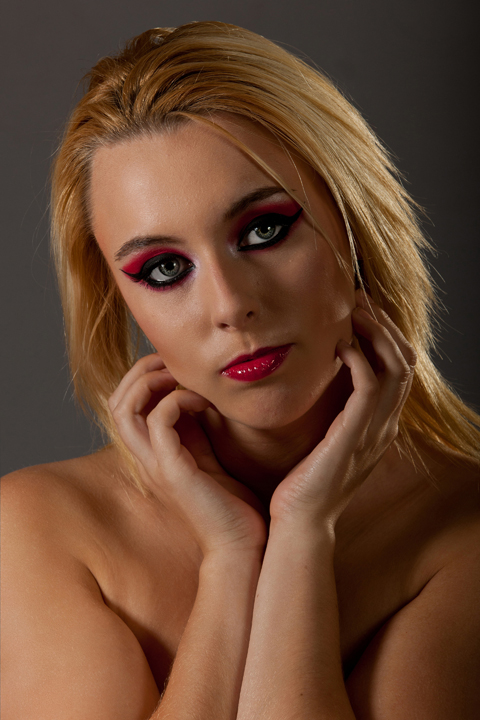Female model photo shoot of Danni2011 by Michael Hayes, makeup by Laura Keegan Makeup
