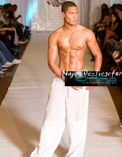 Male model photo shoot of Najee De-Tiege in los angeles