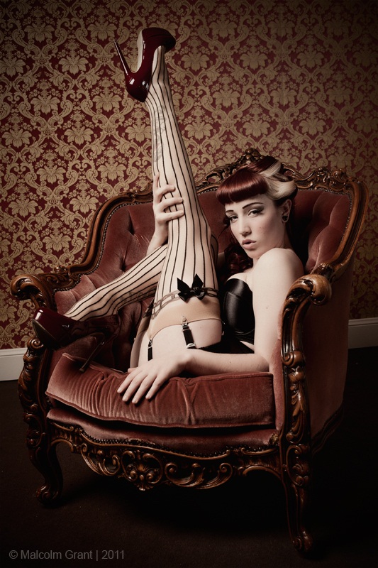 Female model photo shoot of Lady Medusa