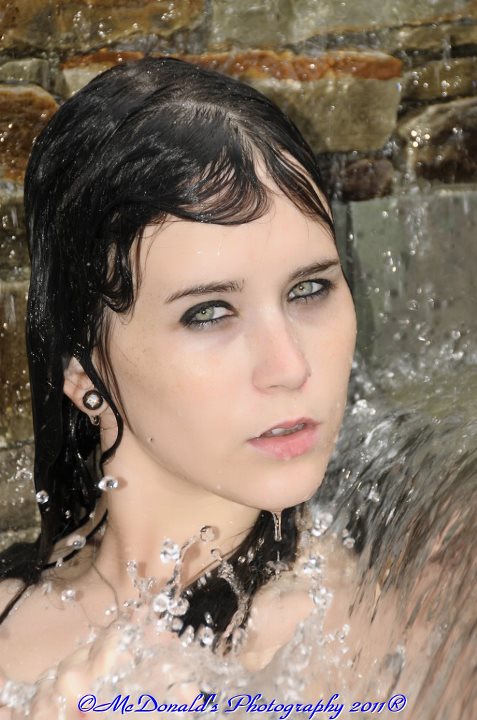 Female model photo shoot of Lauren Oleander by McDonalds Photography in Private Garden