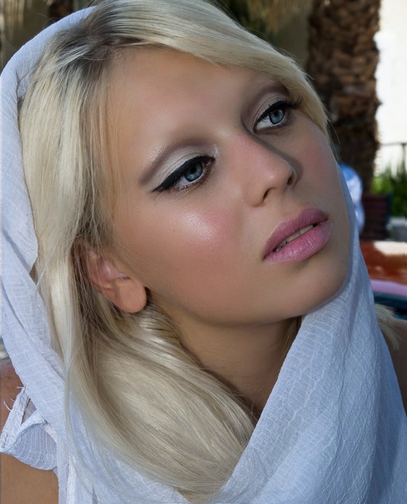Female model photo shoot of Make-up by Sheila in Israel