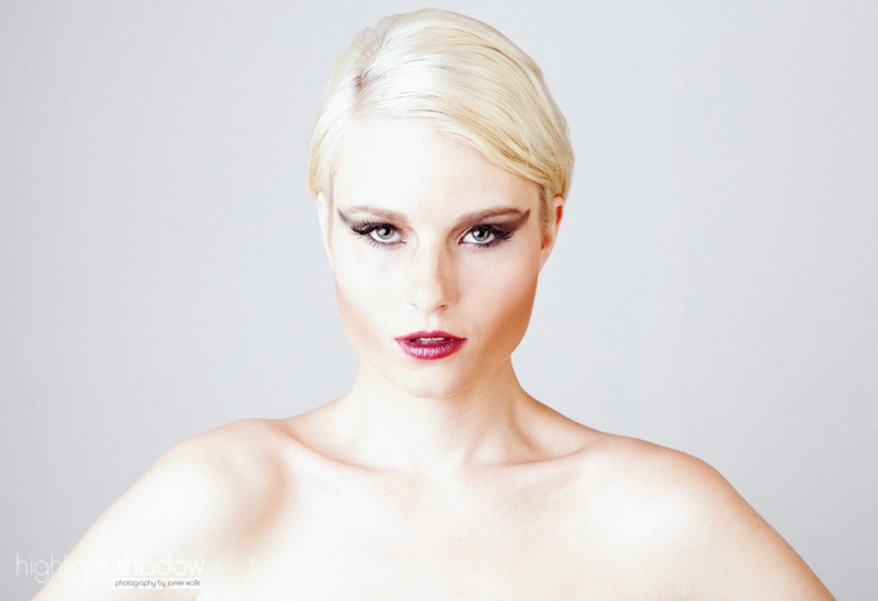 Female model photo shoot of Claire Glauch MUA and victoriahd by Jamie Wallis