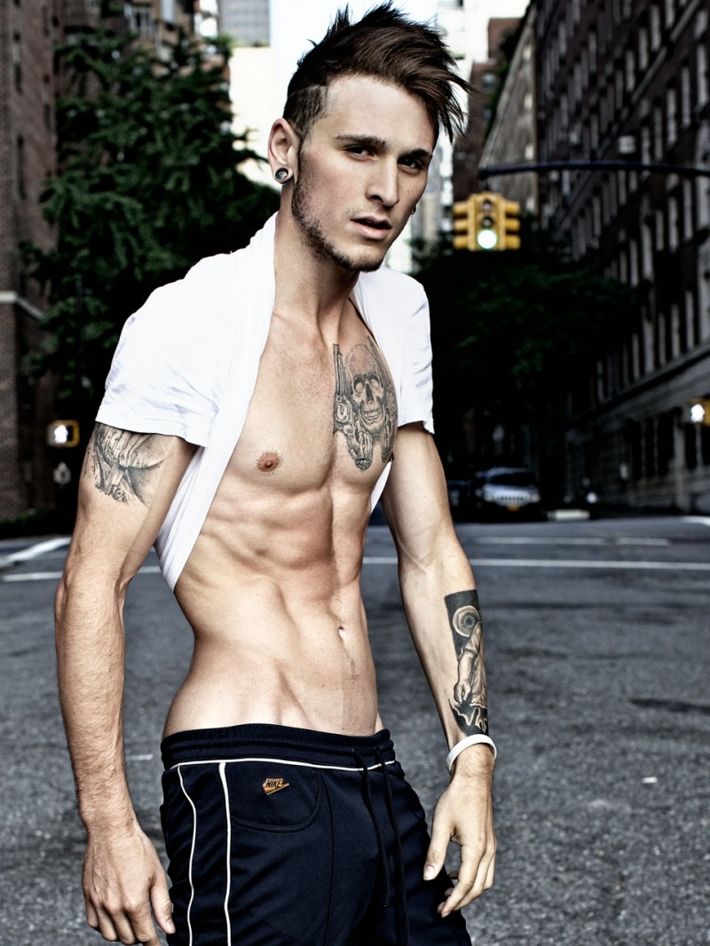 Male model photo shoot of Frankie Grant in Manhatton, New York