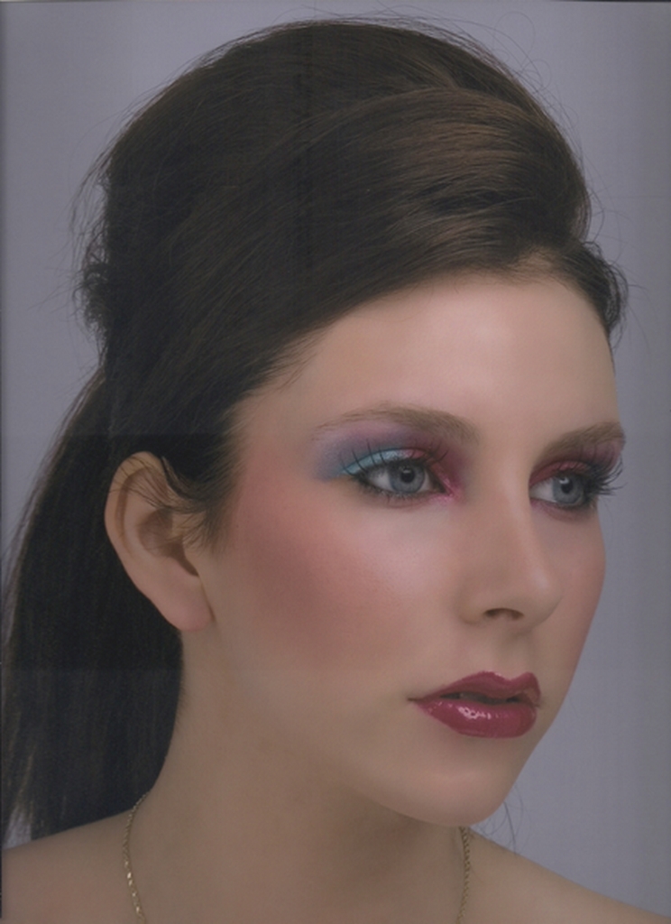 Female model photo shoot of Elite MakeUp in Glammin Studios, Orange County, California