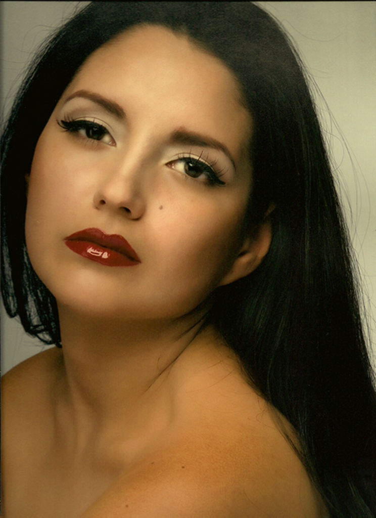 Female model photo shoot of Elite MakeUp in Glammin Studios, Orange County California