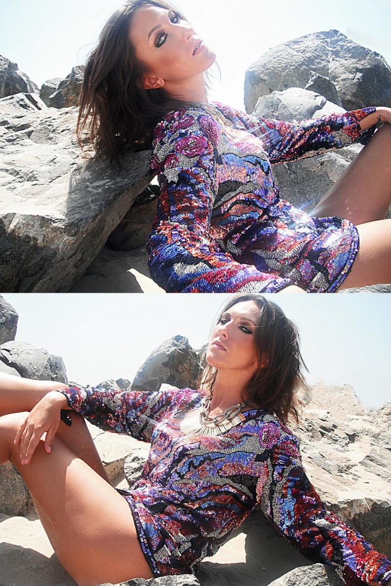 Female model photo shoot of Jenae Toney Photography and Dash Kolos in Venice Beach