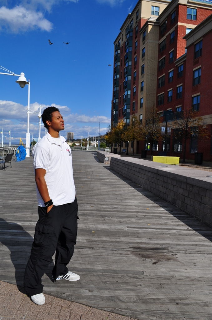 Male model photo shoot of Visual X Photography in Yonkers Pier NY