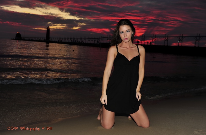 Female model photo shoot of Jessica Lenae by CSP Photography in Grand Haven, MI