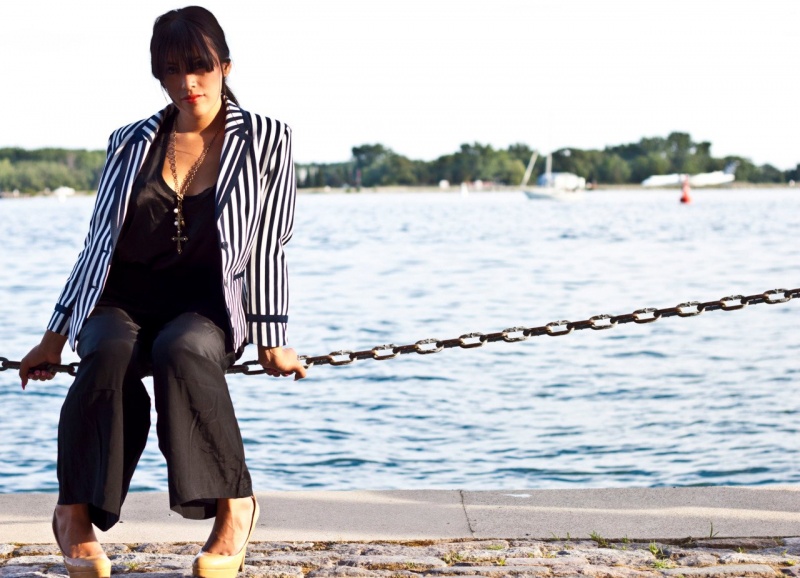 Female model photo shoot of Nicole Alvarez in harbourfront