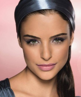 Female model photo shoot of Makeup by Gigi P
