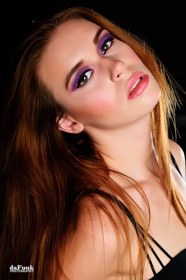 Female model photo shoot of ana makeupartist