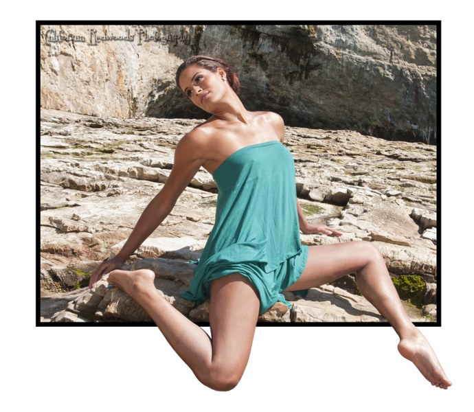 Female model photo shoot of Khayla J by California Redwoods