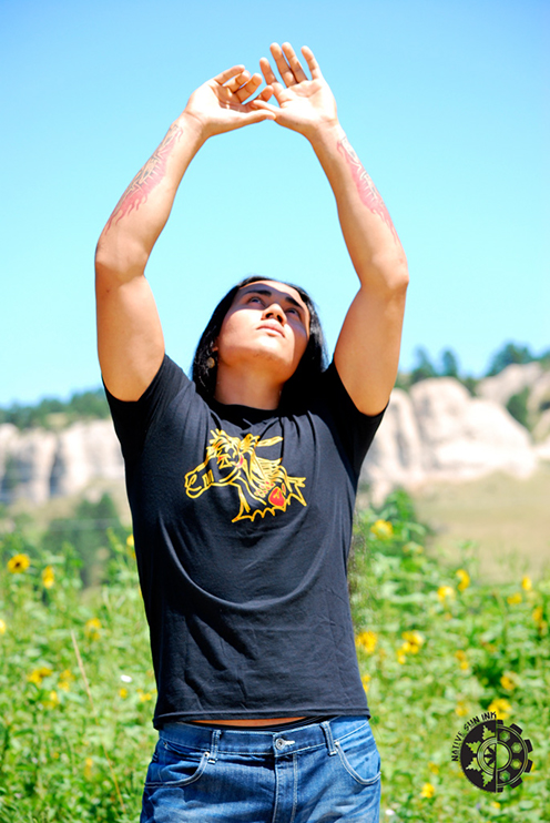 Male model photo shoot of EBilagody and Juwan Lakota in Pine Ridge, SD