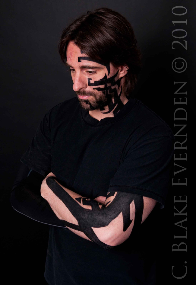 Male model photo shoot of C Blake Evernden in Complections Makeup Academy