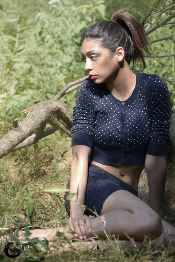 Female model photo shoot of Rose_R by Bora Images in Morningside Park, makeup by Faces By Lala - MUA