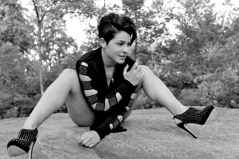 Female model photo shoot of Noel Pugliese D by Photos by Ry in Central Park