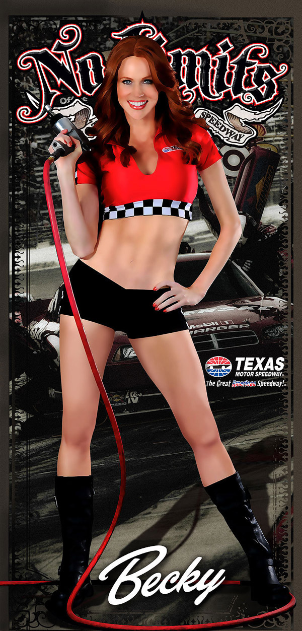 Male model photo shoot of beyondigital in Texas Motor Speedway