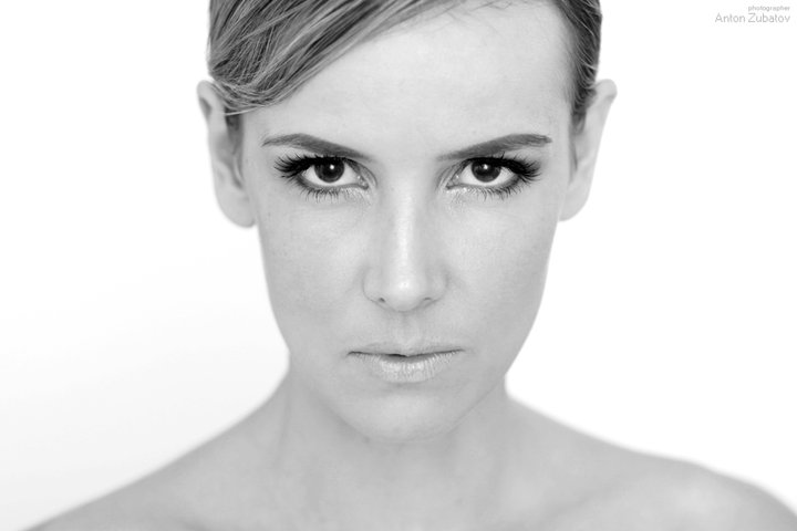 Female model photo shoot of alexandra make up