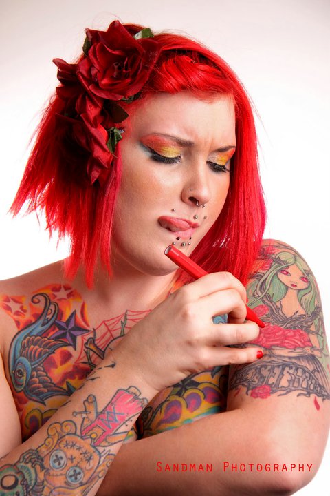 Female model photo shoot of Lauren Amy Rose by Sandman Photography
