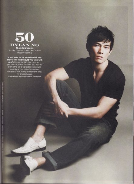 Male model photo shoot of Dylan Ng