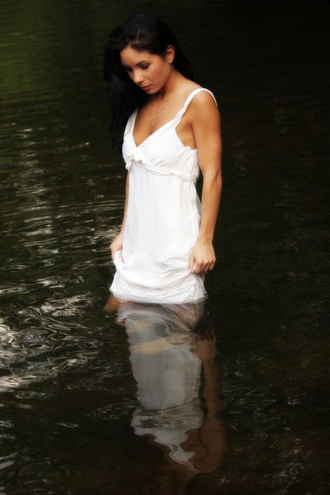 Female model photo shoot of Allison M Hunter in Fall Creek Falls, TN