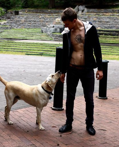 Male model photo shoot of David M Campbell by Ghaleon in Stern Grove, SF, CA