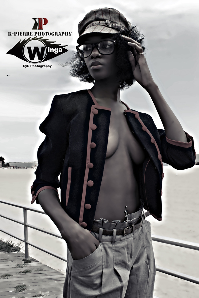 Male and Female model photo shoot of Winga EyE Photos and Nanayaa Opare by K-Pierre Photography