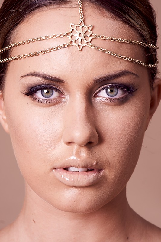 Female model photo shoot of Alexandra Nichols in Sydney, The Makeup Technicians