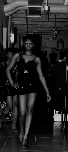 Female model photo shoot of Janelle Leah in A'Gaci Fashion Show 2010