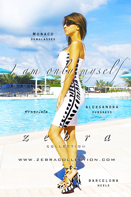 Male model photo shoot of Zebra Collection in Miami