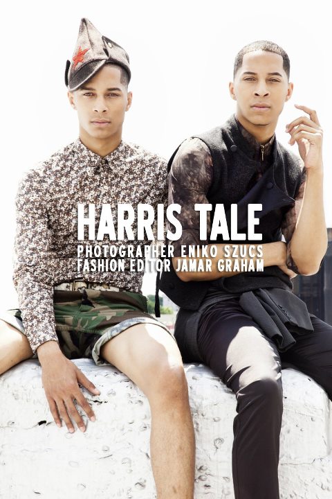 Male model photo shoot of Harris Twins