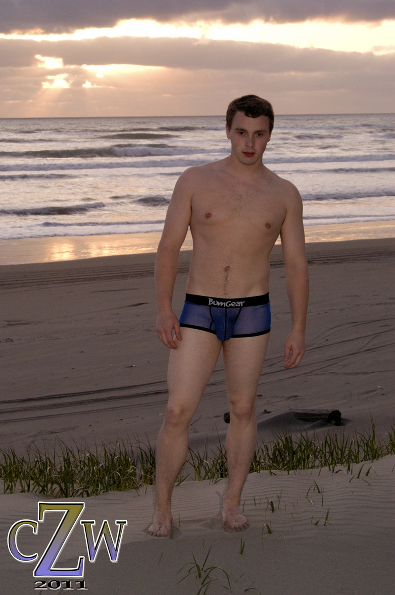 Male model photo shoot of ZCW in Oregon Coast