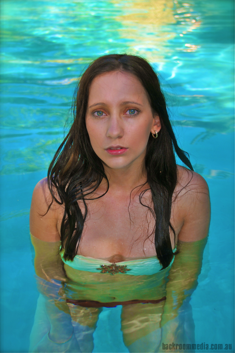 Female model photo shoot of The Backroom Marg River
