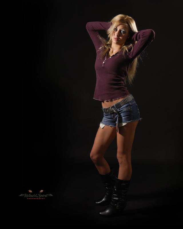 Female model photo shoot of Mia Marie Antionette by Wind and Spirit  in Studio - New Orleans