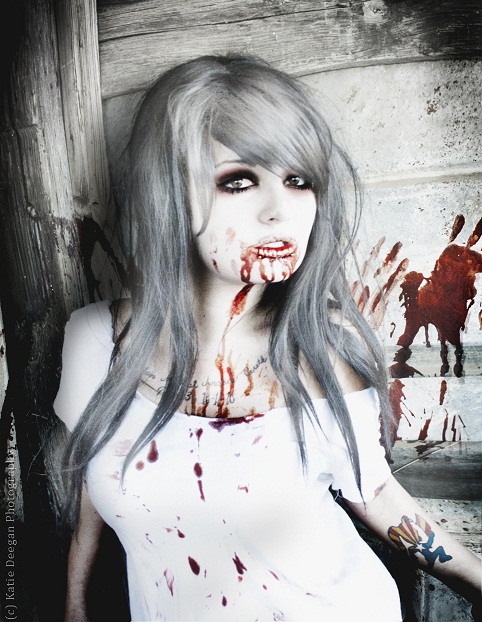 Female model photo shoot of Bailey Zombie in Wittman, Az