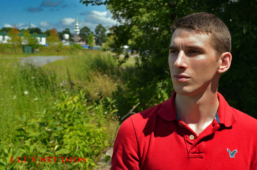 Male model photo shoot of Joe Bradford in Bangor waterfront