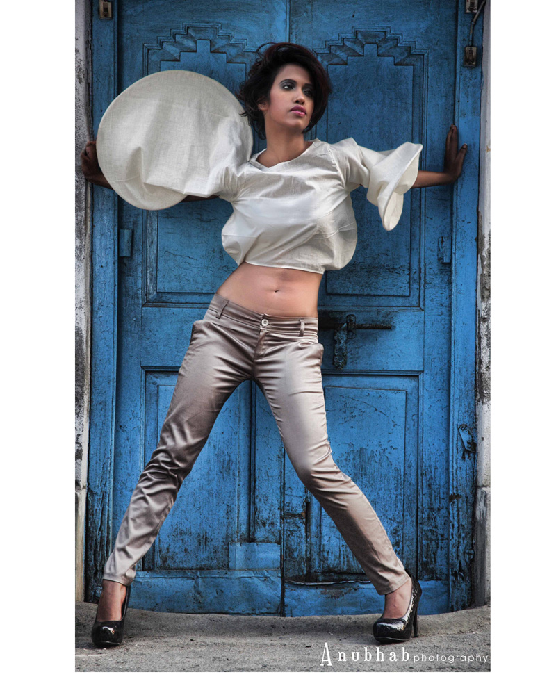 Female model photo shoot of Shivika in India
