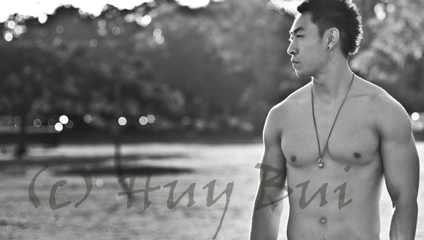 Male model photo shoot of Huy Bui