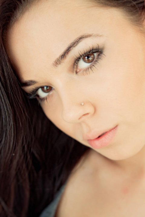 Female model photo shoot of Amber-Maria Makeup