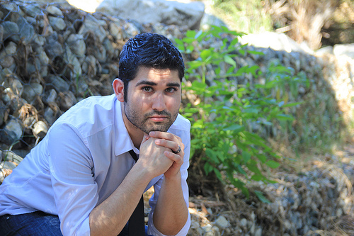 Male model photo shoot of Eric M Sanchez in O'Melveny Park, CA