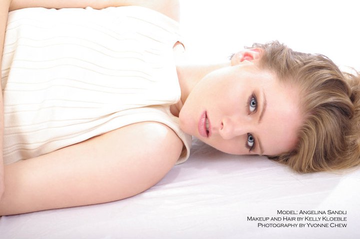 Female model photo shoot of Angelina Sandli in Studio